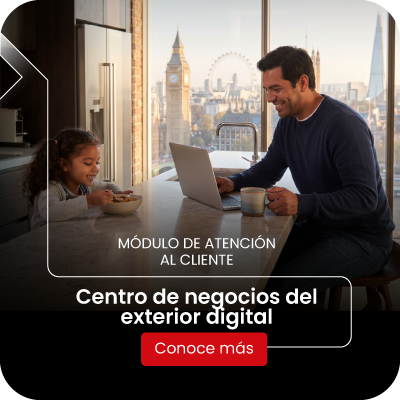 Balcón de servicios del exterior