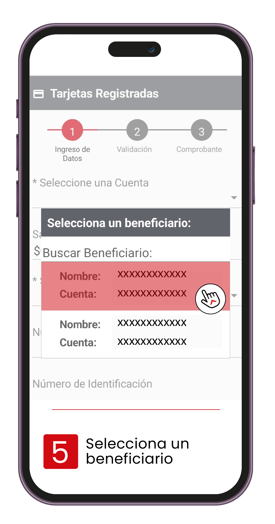 Pasos pagar Tarjeta de Crédito