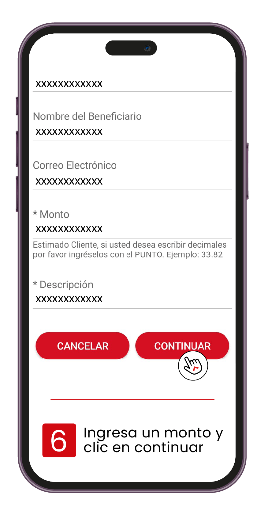 Pasos pagar Tarjeta de Crédito